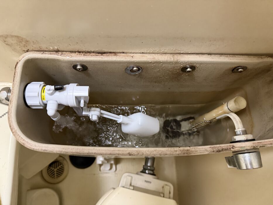 画像23873：トイレボールタップ交換